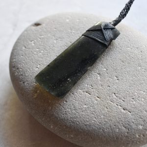 NZ Greenstone Toki Or Adze Pendant