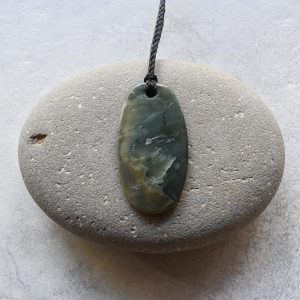 NZ Greenstone Roimata Or Drop Pendant