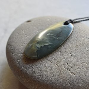 NZ Greenstone Roimata Or Drop Pendant