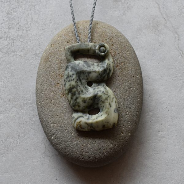 NZ Greenstone Manaia Pendant