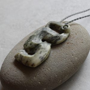 NZ Greenstone Manaia Pendant