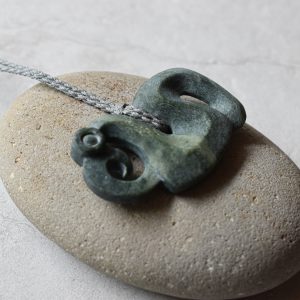 NZ Greenstone Manaia Pendant