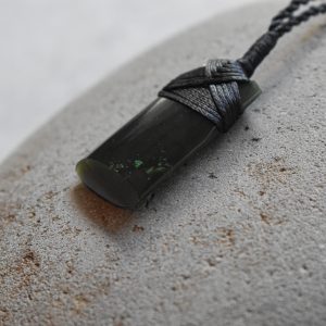 NZ Greenstone Toki Or Adze Pendant