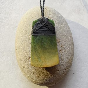 NZ Greenstone Toki Or Adze Pendant