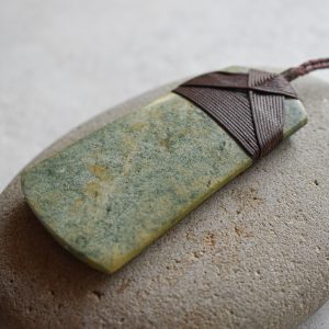 NZ Greenstone Toki Or Adze Pendant