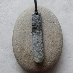 NZ Greenstone Roimata Or Drop Pendant