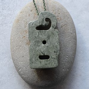 NZ Greenstone Manaia Pendant