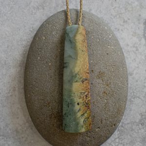 NZ Greenstone Toki Or Adze Pendant