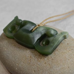 NZ Greenstone Manaia Pendant