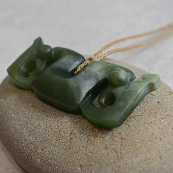 NZ Greenstone Manaia Pendant
