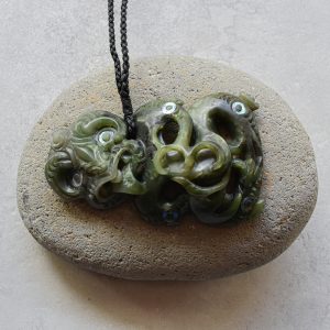 NZ Greenstone Hei Tiki