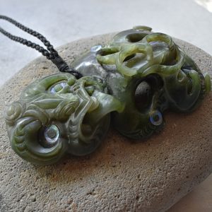 NZ Greenstone Hei Tiki