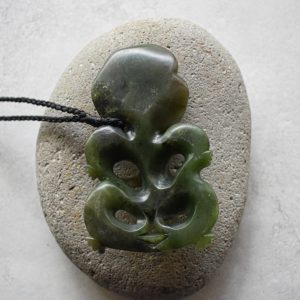 NZ Greenstone Hei Tiki