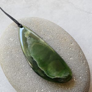 NZ Greenstone/Pounamu Roimata/Drop Pendant