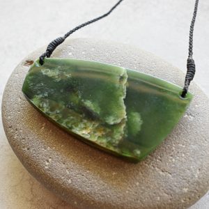 NZ Greenstone/Pounamu Shield Pendant