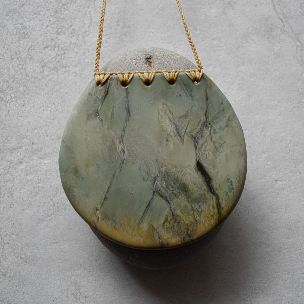 NZ Greenstone/Pounamu Shield Pendant