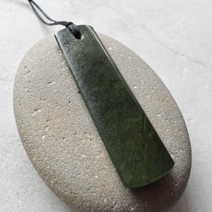 NZ Greenstone/Pounamu Hei Toki/Adze Pendant