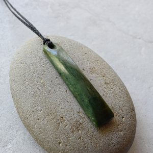 NZ Greenstone/Pounamu Hei Toki/Adze Pendant