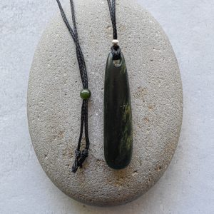 NZ Greenstone/Pounamu Roimata/Drop Pendant