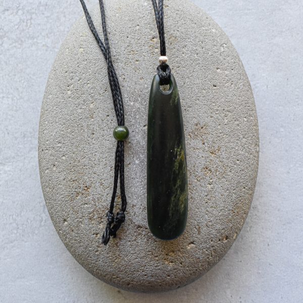 NZ Greenstone/Pounamu Roimata/Drop Pendant