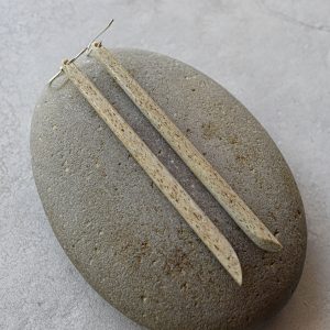 NZ Whalebone Drop W/Angle Earrings
