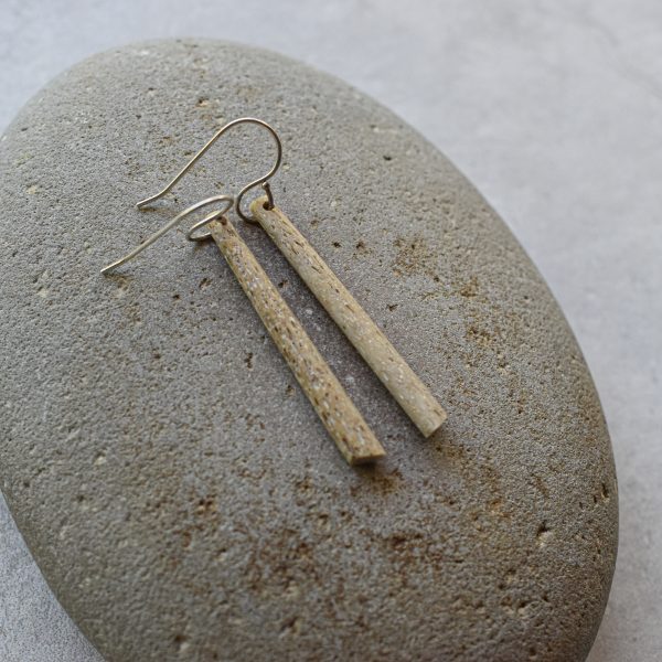 Whalebone Drop W/Angle Earrings