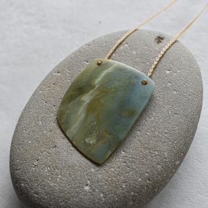 NZ Greenstone/Pounamu Niho/Tooth Pendant