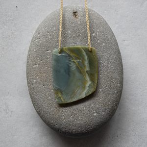NZ Greenstone/Pounamu Niho/Tooth Pendant