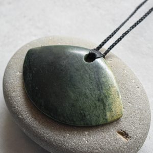 NZ Greenstone/Pounamu Shield Pendant