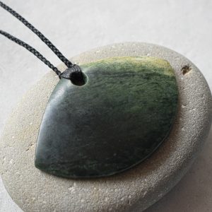 NZ Greenstone/Pounamu Shield Pendant
