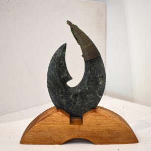 NZ Greenstone/Pounamu Hei Matua/Hook Pendant