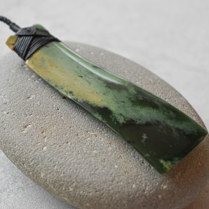 NZ Greenstone/Pounamu Hei Toki/Adze Pendant