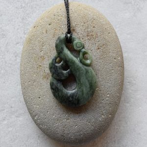 NZ Greenstone/Pounamu Manaia Pendant