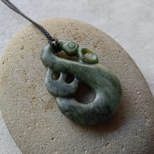 NZ Greenstone/Pounamu Manaia Pendant