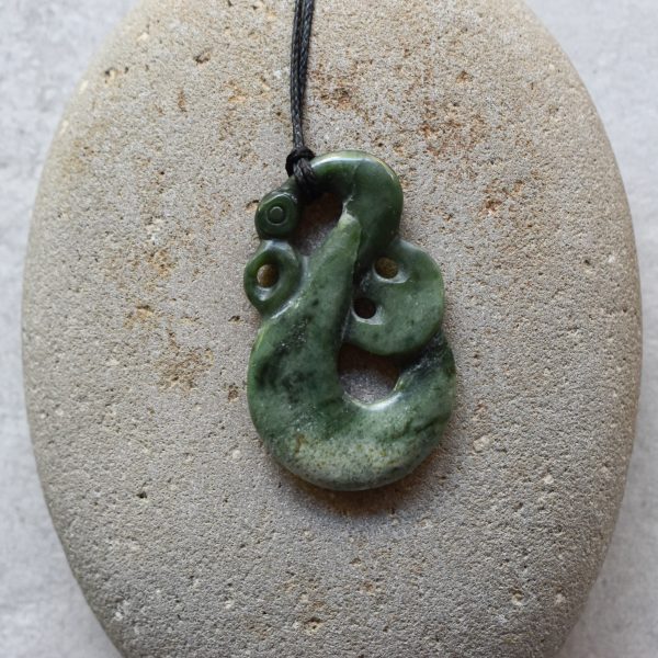 NZ Greenstone/Pounamu Manaia Pendent