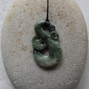 NZ Greenstone/Pounamu Manaia Pendent
