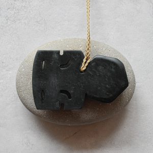NZ Greenstone/Pounamu Hei Tiki Pendant