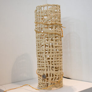 Uku/Clay 'Hinaki Lamp' By David Austin