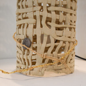Uku/Clay 'Hinaki Lamp' By David Austin