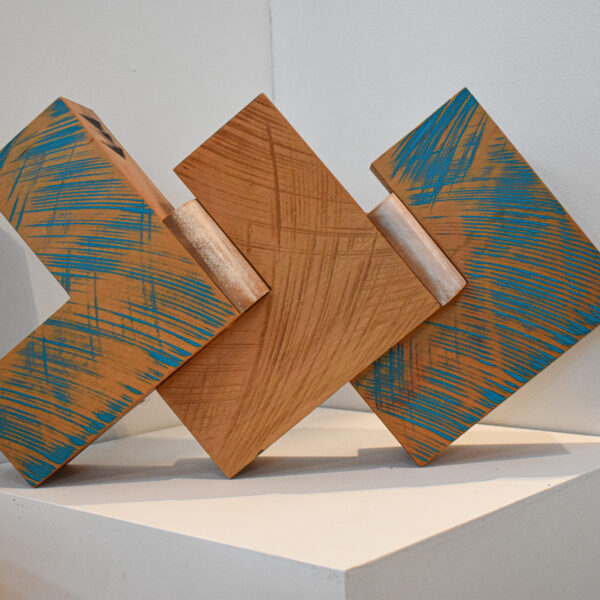 NZ Kauri, Acrylic 'Pacific Patterns' By Pete Radly