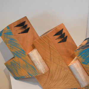 NZ Kauri, Acrylic 'Pacific Patterns' By Pete Radley