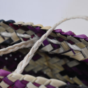 Purple & Natural Kete By Jess Paraone