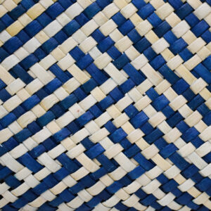 Teal & Natural Kete By Jess Paraone