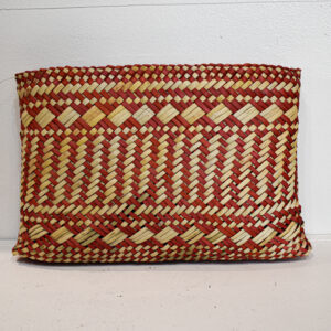 Red & Natural Kete By Jess Paraone