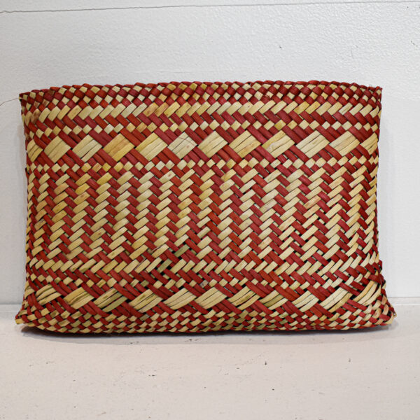 Red & Natural Kete By Jess Paraone