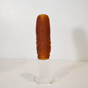 Orange Glass koauau By Mike Cameron