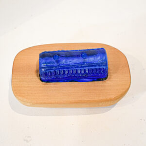 Blue Glass Koauau By Mike Cameron