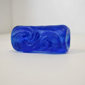 Blue Glass Koauau By Mike Cameron