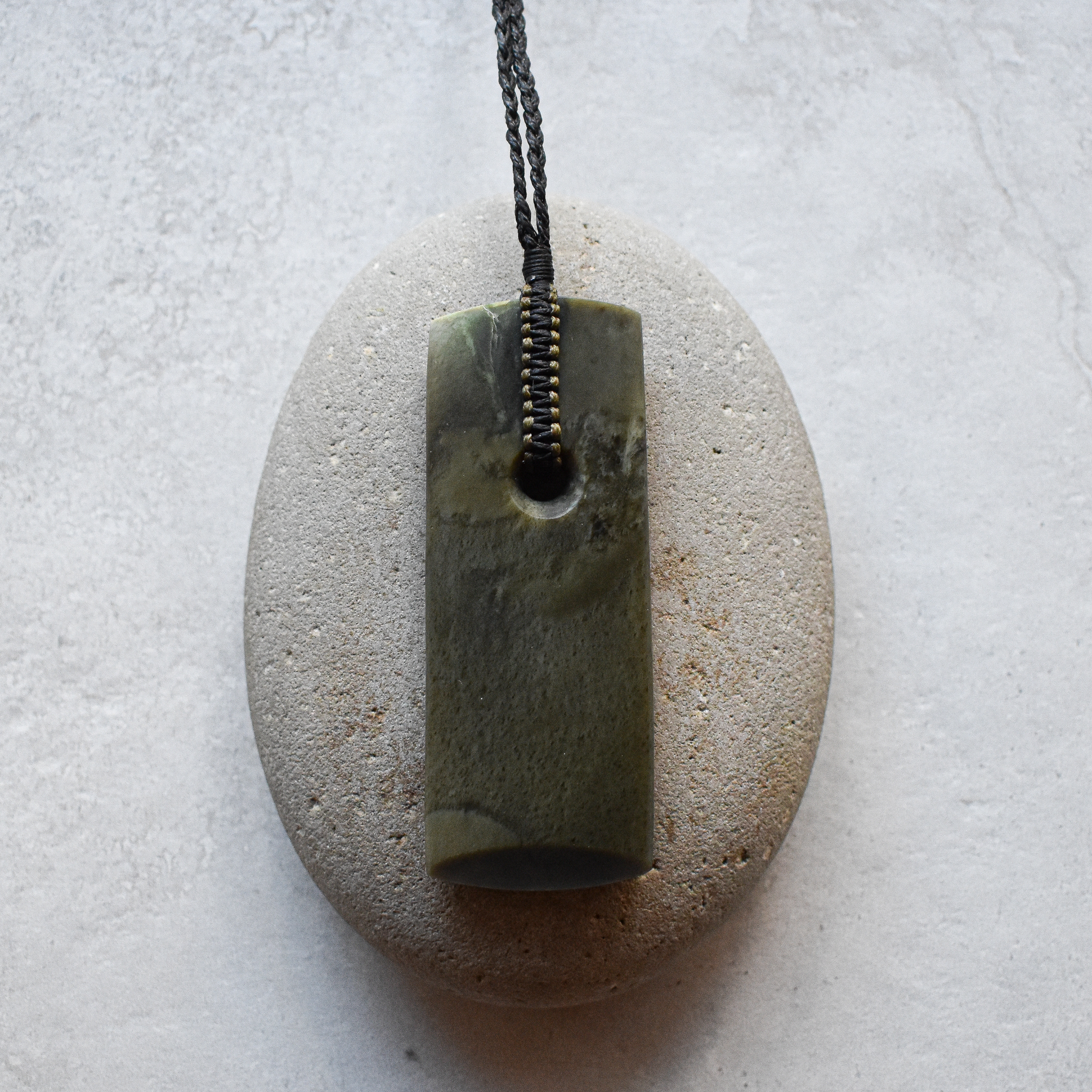 NZ Greenstone/Pounamu Hei Toki/ Adze Pendant