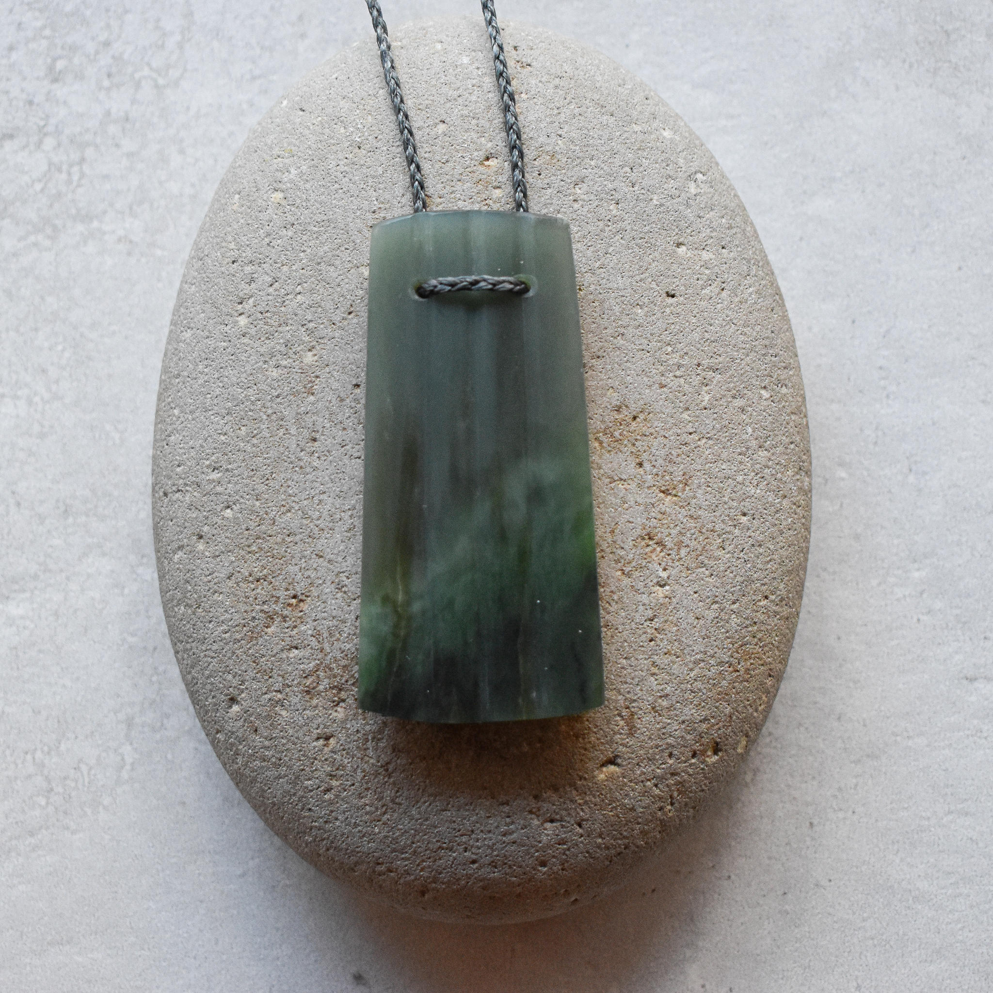 NZ Greenstone/Pounamu Hei Toki/Adze Pendant